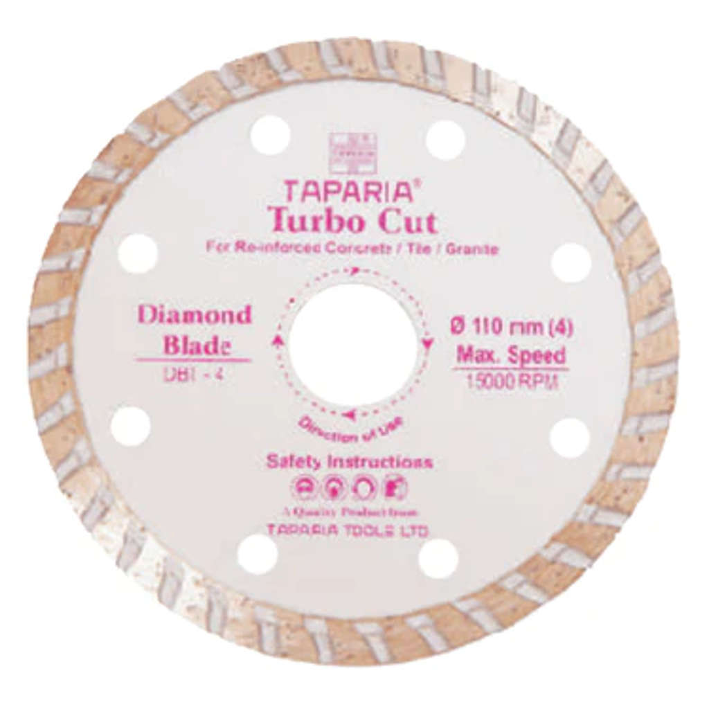 Taparia Diamond Cutting Blade Turbo