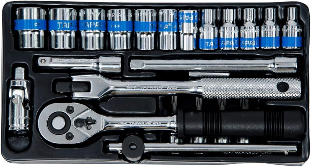 Taparia 1/4 Square Drive Socket Set
