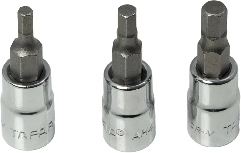 Taparia 1/4 Square Drive Bit Sockets
