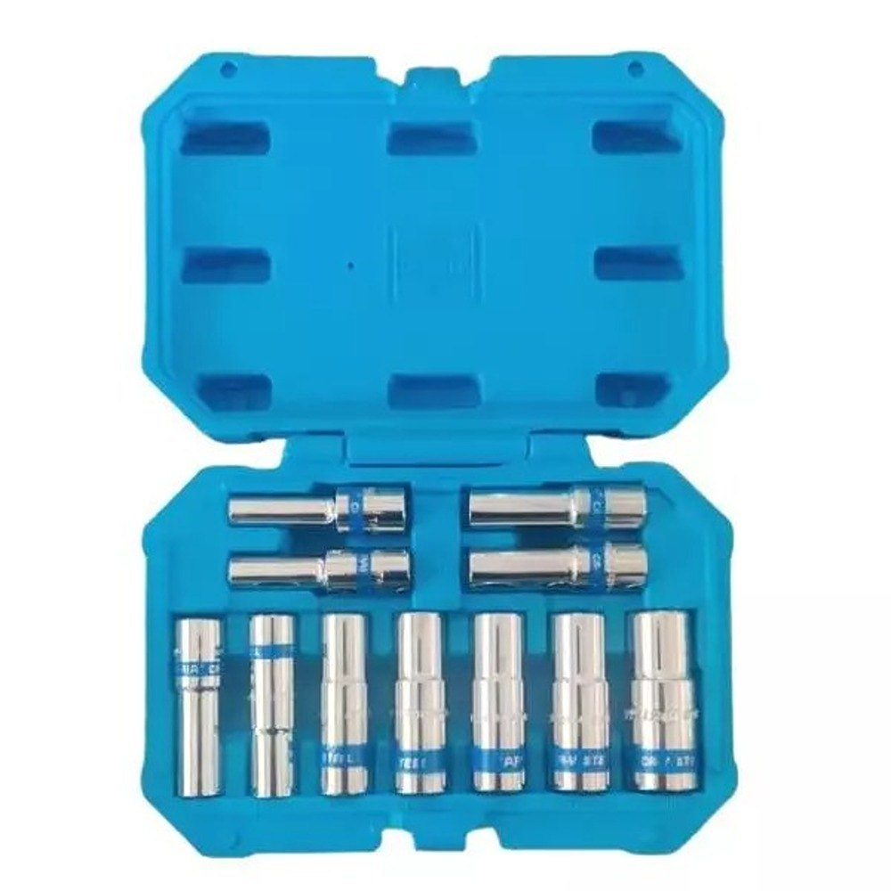 Taparia 1/2" Square Drive Deep Socket Set 11 Pcs (SLHS11)