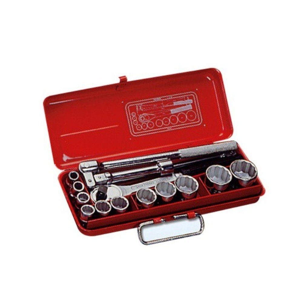 Taparia 1" Square Drive Socket Set (S1BH)