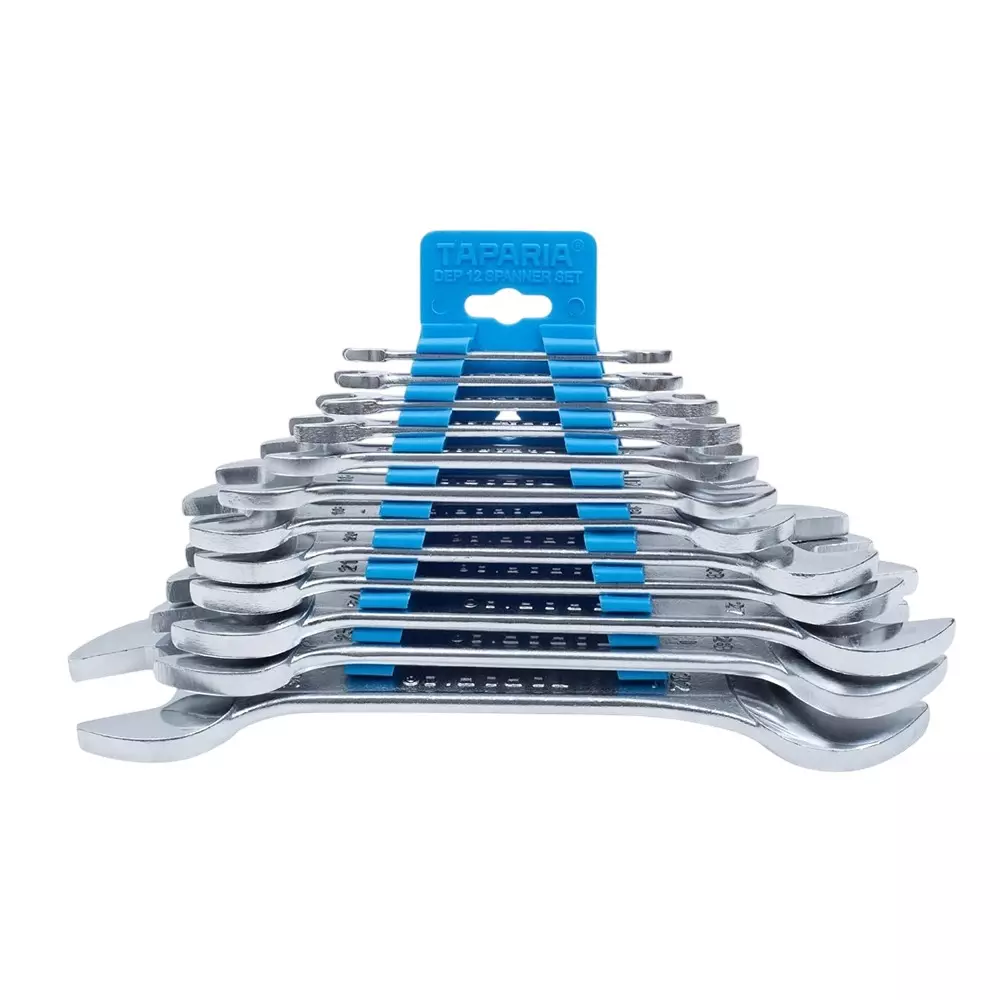Taparia Double Ended Open Jaw Spanner Sets Hanger Packing