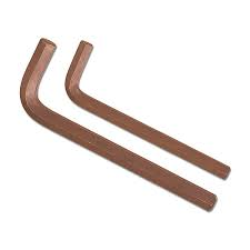 Taparia Allen Keys Brown Finish Inch