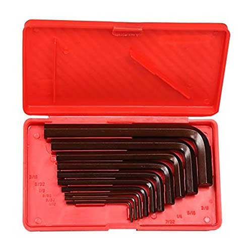 Taparia Allen Key Sets Brown Finish Inch