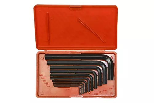 Taparia Allen Key Sets Black Finish Inch