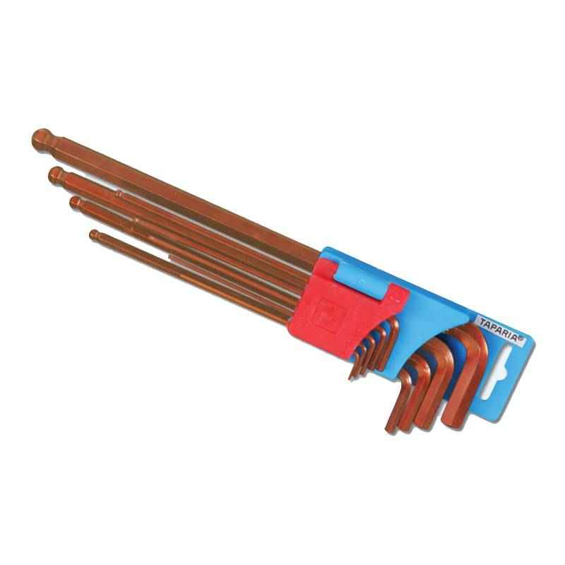 Taparia Allen Key Sets Extra Long Ball Inch