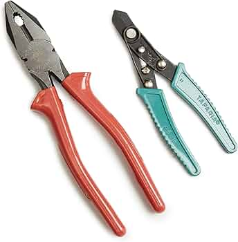 Taparia Side Cutting Plier, Spanner, Wire Stripper & Screwdriver Kit (TK 004)